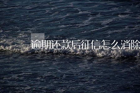 逾期还款后征信怎么消除 逾期还款后征信怎么消除