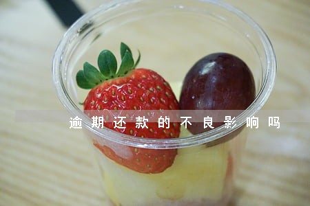 逾期还款的不良影响吗