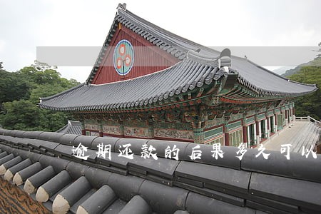 逾期还款的后果多久可以消户 逾期还款的后果多久可以消户