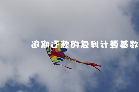 逾期还款的复利计算基数 逾期还款的复利计算基数