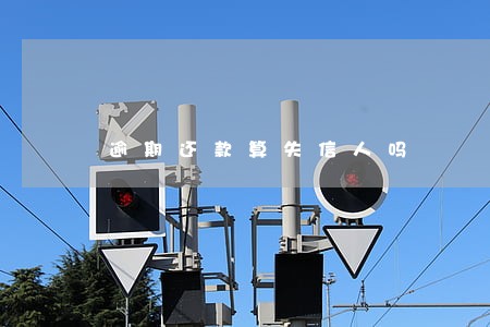 逾期还款算失信人吗 逾期还款算失信人吗