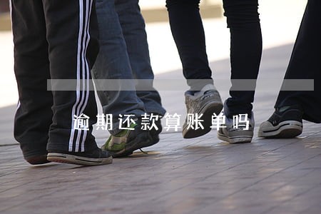 逾期还款算账单吗 逾期还款算账单吗