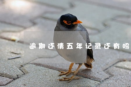 逾期还清五年记录还有吗 逾期还清五年记录还有吗