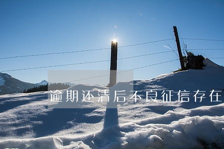 逾期还清后不良征信存在几年 逾期还清后不良征信存在几年