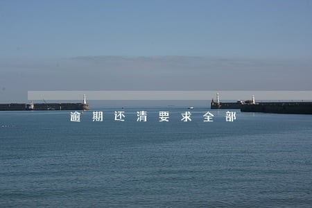 逾期还清要求全部 逾期还清要求全部