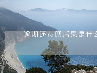 逾期还花呗后果是什么意思 逾期还花呗后果是什么意思