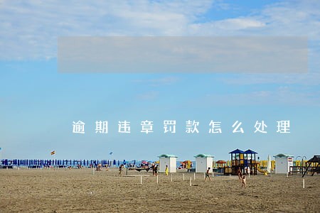 逾期违章罚款怎么处理 逾期违章罚款怎么处理