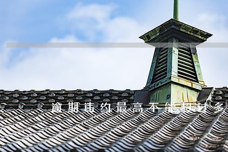 逾期违约最高不能超过多少钱 逾期违约最高不能超过多少钱