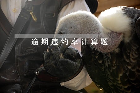 逾期违约率计算题 逾期违约率计算题