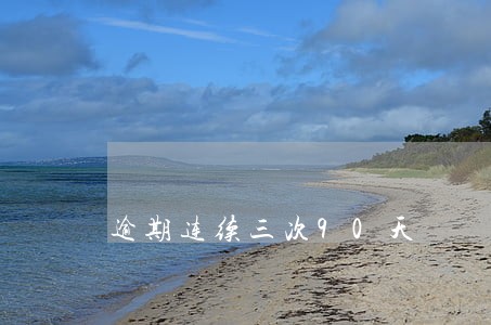 逾期连续三次90天 逾期连续三次90天