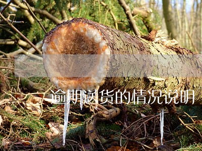 逾期送货的情况说明 逾期送货的情况说明