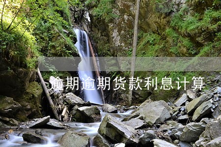 逾期逾期货款利息计算 逾期逾期货款利息计算