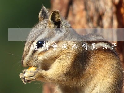 逾期重疾证明怎么开 逾期重疾证明怎么开