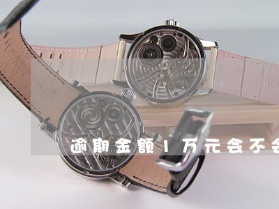 逾期金额1万元会不会成老赖 逾期金额1万元会不会成老赖