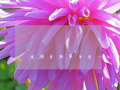 逾期金额算本金一起吗 逾期金额算本金一起吗