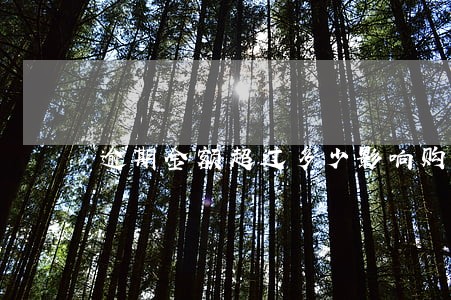 逾期金额超过多少影响购房 逾期金额超过多少影响购房