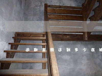 逾期金额达到多少会被列为失信人 逾期金额达到多少会被列为失信人