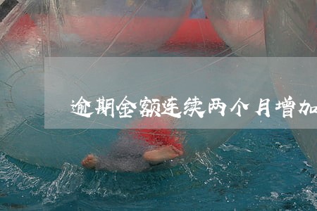 逾期金额连续两个月增加英文 逾期金额连续两个月增加英文