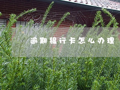 逾期银行卡怎么办理 逾期银行卡怎么办理