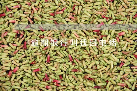 逾期银行叫我回电话 逾期银行叫我回电话