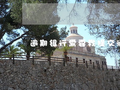 逾期银行需要我提交征信报告 逾期银行需要我提交征信报告
