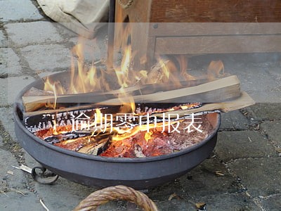 逾期零申报表 逾期零申报表