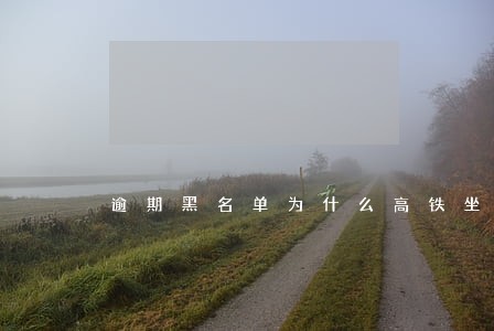 逾期黑名单为什么高铁坐不了 逾期黑名单为什么高铁坐不了