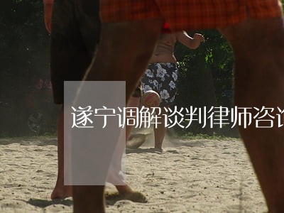 遂宁调解谈判律师咨询电话