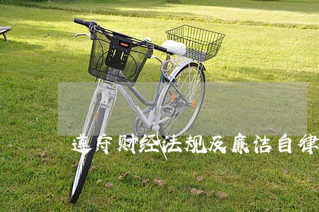 遵守财经法规及廉洁自律情况 遵守财经法规及廉洁自律情况