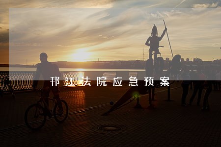 邗江法院应急预案 邗江法院应急预案