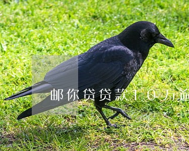 邮你贷贷款10万逾期 邮你贷贷款10万逾期
