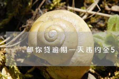 邮你贷逾期一天违约金50 邮你贷逾期一天违约金50