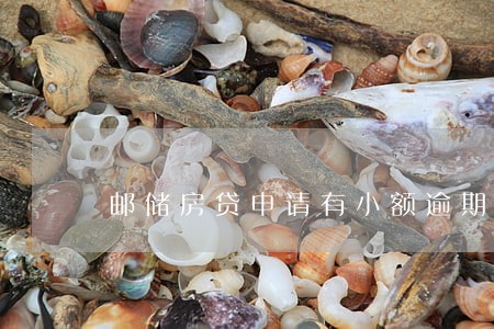 邮储房贷申请有小额逾期 邮储房贷申请有小额逾期