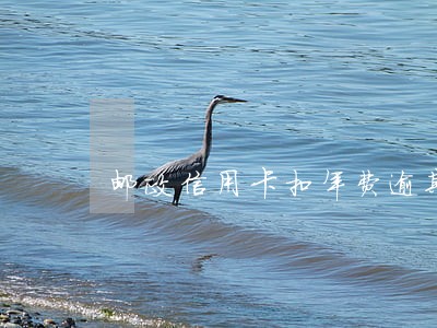 邮政信用卡扣年费逾期 邮政信用卡扣年费逾期