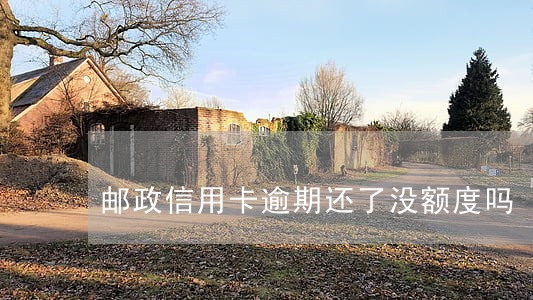邮政信用卡逾期还了没额度吗