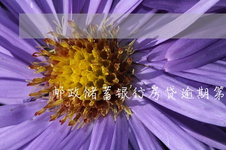 邮政储蓄银行房贷逾期第5次 邮政储蓄银行房贷逾期第5次