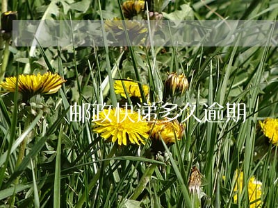 邮政快递多久逾期 邮政快递多久逾期
