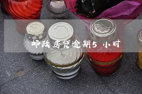 邮政房贷逾期5小时 邮政房贷逾期5小时
