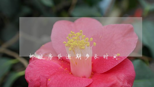 邮政房贷逾期多长时间 邮政房贷逾期多长时间