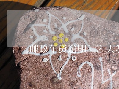 邮政车贷逾期12天怎么处理 邮政车贷逾期12天怎么处理
