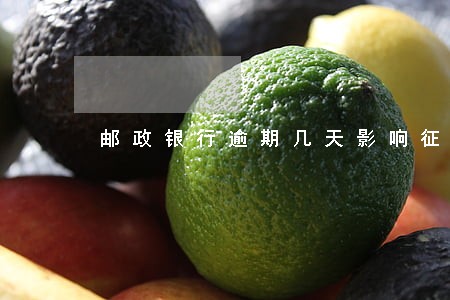 邮政银行逾期几天影响征信 邮政银行逾期几天影响征信