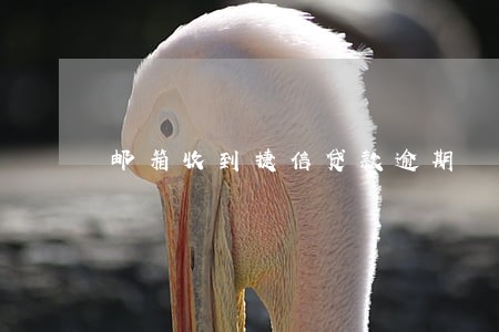 邮箱收到捷信贷款逾期 邮箱收到捷信贷款逾期
