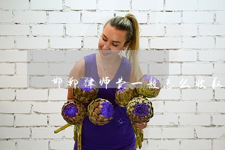 邯郸律师费一般怎么收取 邯郸律师费一般怎么收取