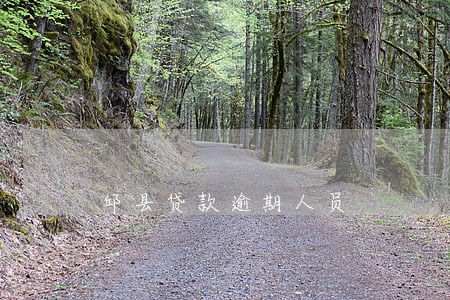 邱县贷款逾期人员