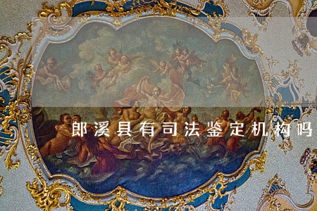 郎溪县有司法鉴定机构吗