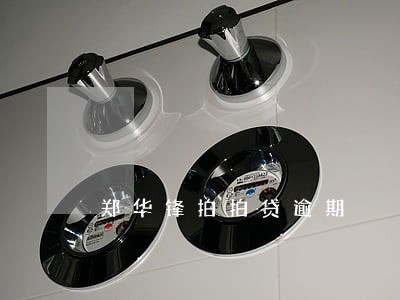 郑华锋拍拍贷逾期 郑华锋拍拍贷逾期