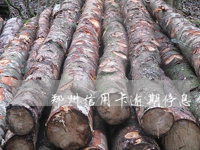 郑州信用卡逾期停息分期怎么申请 郑州信用卡逾期停息分期怎么申请