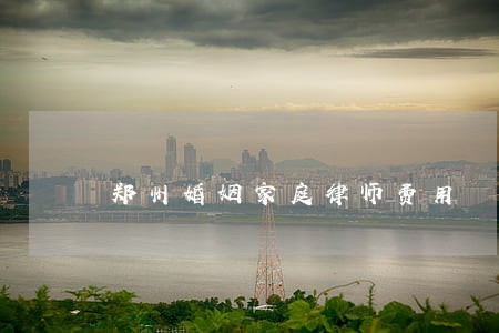 郑州婚姻家庭律师费用 郑州婚姻家庭律师费用