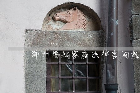 郑州婚姻家庭法律咨询热线 郑州婚姻家庭法律咨询热线