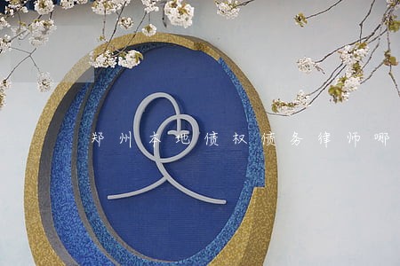 郑州本地债权债务律师哪个好 郑州本地债权债务律师哪个好
